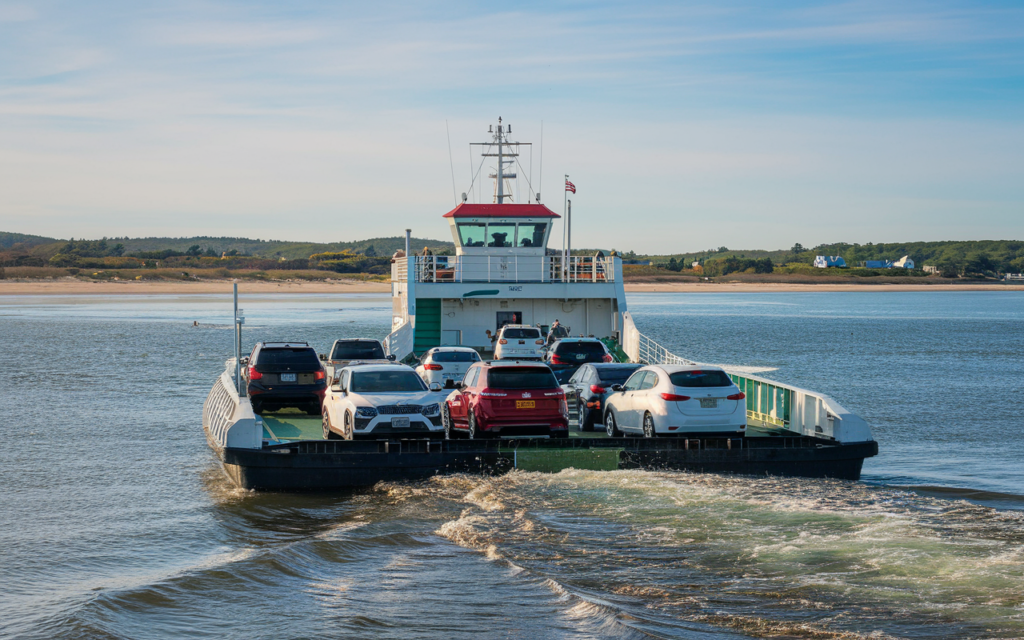 Chappaquiddick Ferry to East Beah