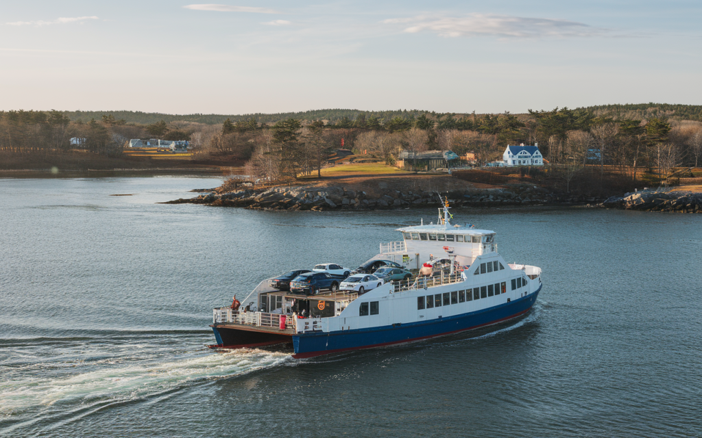 Chappaquiddick ferry to East Beach