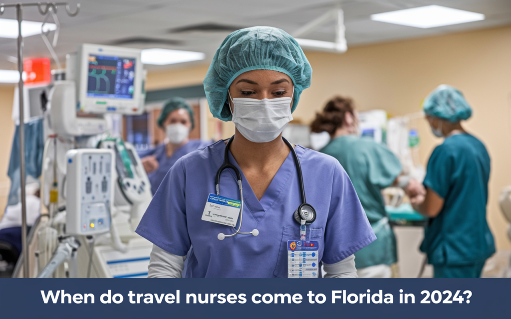 When do travel nurses come to Florida in 2024