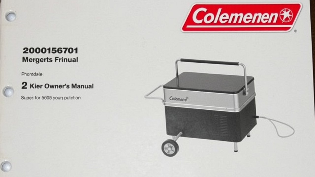 Coleman Model 2000012501