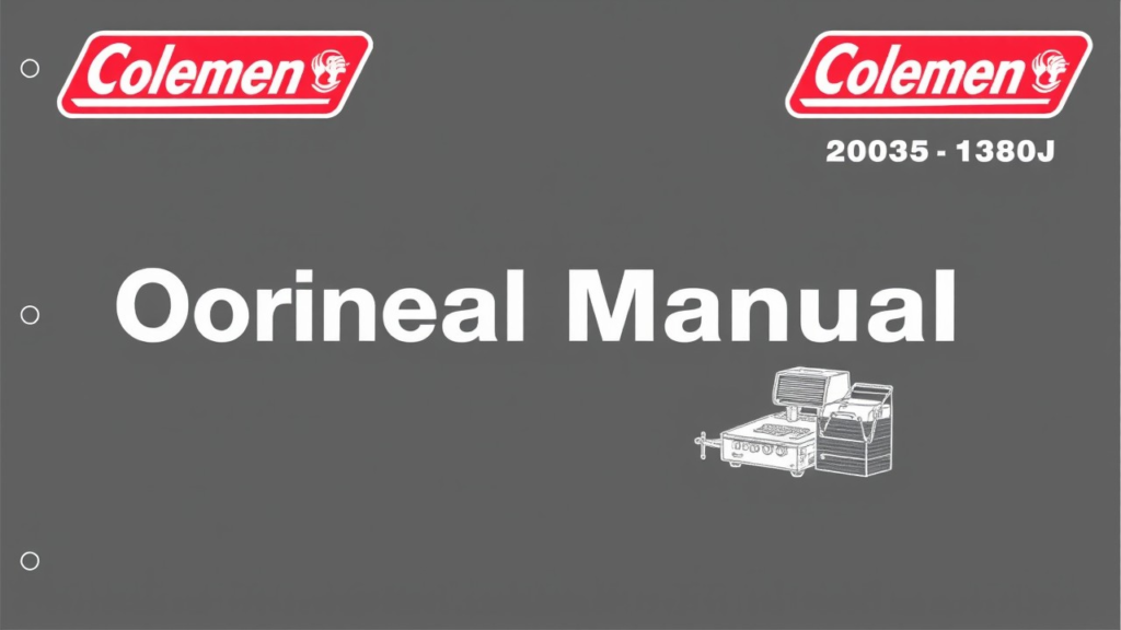 Coleman Model 2000012501