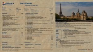 French visa application itinerary sample